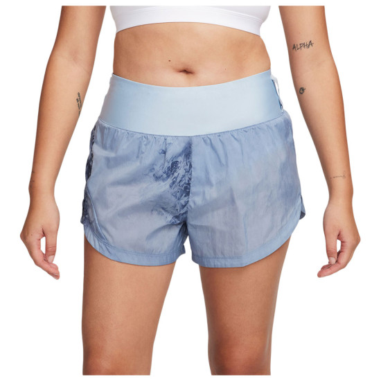 Nike Γυναικείο σορτς Trail Repel Mid-Rise 8IN Brief-Lined Running Shorts